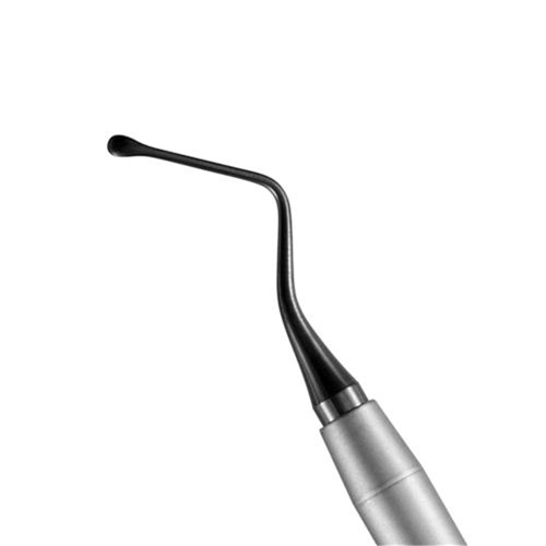 HuFriedyGroup Lucas Surgical Curette - #85 - Double Ended - #6 Satin Steel Handle