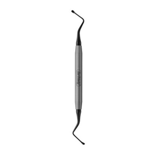 HuFriedyGroup Black Line Lucas Surgical Curette - #86 - Spoon Shape - Hexagon Handle