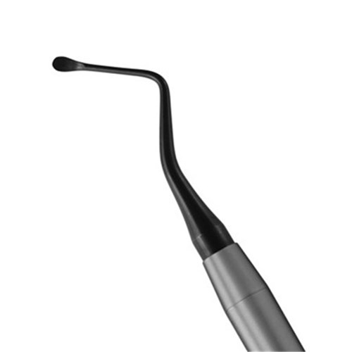 HuFriedyGroup Black Line Lucas Surgical Curette - #86 - Spoon Shape - Hexagon Handle
