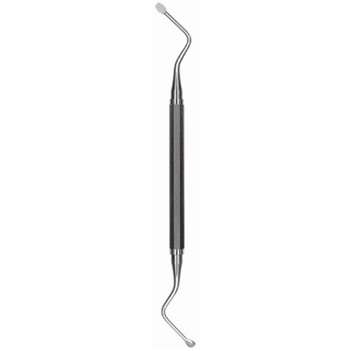 HuFriedyGroup Miller Surgical Curette - #12 - Spoon Shape - Double Ended - Hexagon Handle