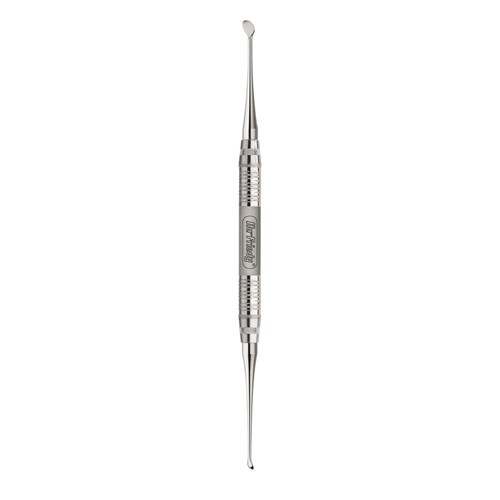 HuFriedyGroup Molt Curette - #2/4 - Double Ended - #6 Short Satin Steel Handle
