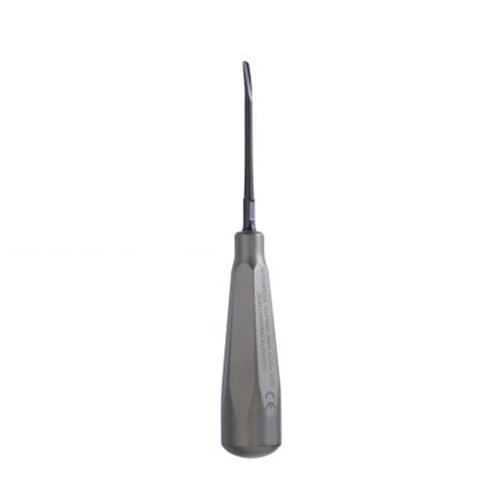 HuFriedyGroup Black Line Slim Luxating Elevator - 3mm - Long Curved
