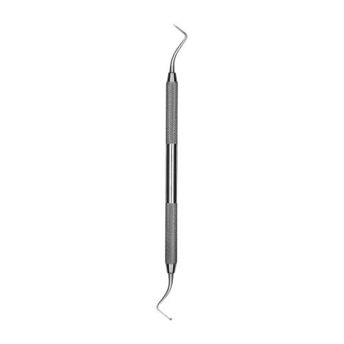 HuFriedyGroup Excavator - #E2 - Double Ended - #6 Satin Steel Handle