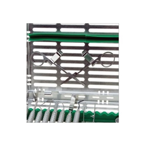 HuFriedyGroup IMS Signature Series Cassette - Hinged Instrument Clips, 6-Pack