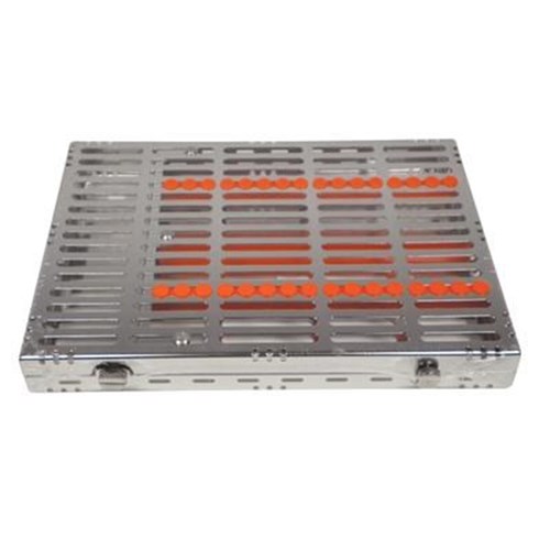 HuFriedyGroup IMS Signature Series Cassette - 16 Instruments - Orange