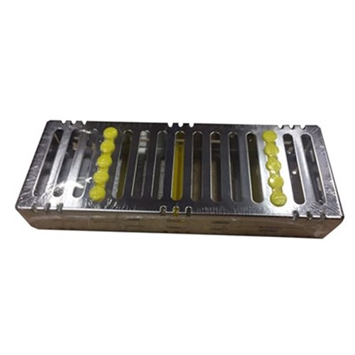 HuFriedyGroup IMS Signature Series Cassette for 5 instruments - Yellow