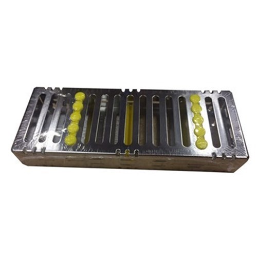 HuFriedyGroup IMS Signature Series Cassette for 5 instruments - Yellow