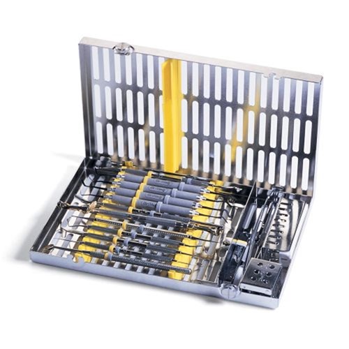 HuFriedyGroup IMS Signa-Stat Cassette - 12 Instrument - Yellow