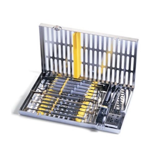 HuFriedyGroup IMS Signa-Stat Cassette - 12 Instrument - Blue