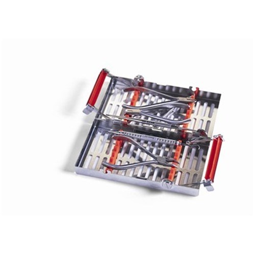 HuFriedyGroup IMS Signature Series Cassette - 2 Tier - 14 Instruments - Orange