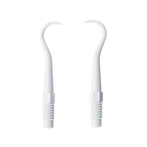 HuFriedyGroup Implacare II H6/7 Tips, 12-Pairs with #6 Satin Steel Handle