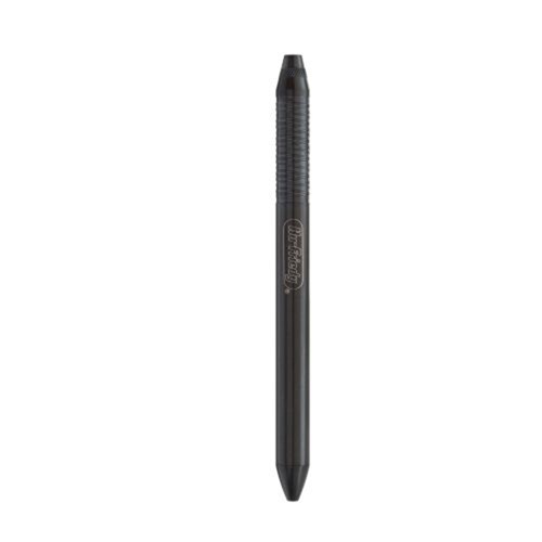 HuFriedyGroup Black Line Mirror Handle - Simple Stem - #6 Satin Steel Handle