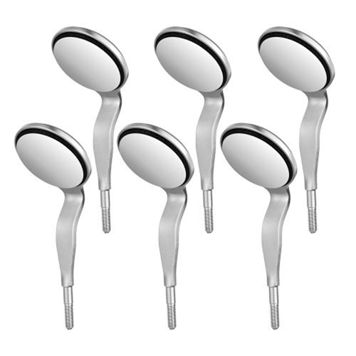 HuFriedyGroup HD Mouth Mirror - Double Sided - #5 Cone Socket, 6-Pack