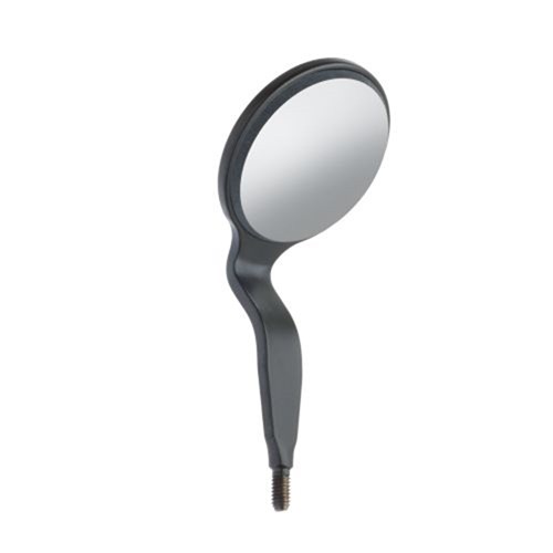 HuFriedyGroup Black Line HD Mouth Mirror - #5 - Simple Stem - Double Sided, 1-Pack