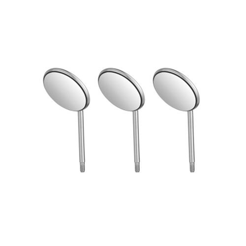 HuFriedyGroup HD Mouth Mirror - Single Sided - #5 Cone Socket, 3-Pack