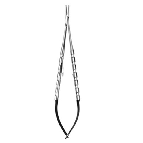 HuFriedyGroup Needle Holder - Castrovieto - Microsurgical Steel - Diamond Dusted - 18cm/7