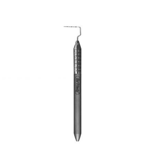 HuFriedyGroup Periodontal Probe - Novatech - #UNC 15 - #6 Satin Steel Handle