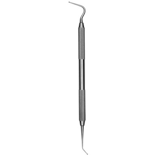 HuFriedyGroup Placement Instrument Calcium Hydroxide - #6 Satin Steel Handle