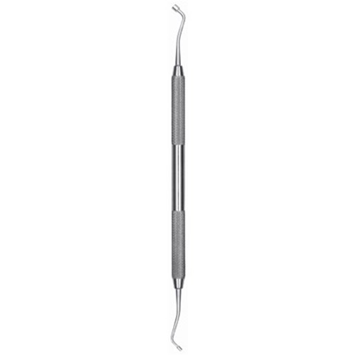 HuFriedyGroup English Pattern Plugger - #153 Serrated - Double Ended - #41 Round Handle