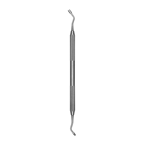 HuFriedyGroup Hollenback Plugger - #2 - Double Ended - #6 Satin Steel Handle