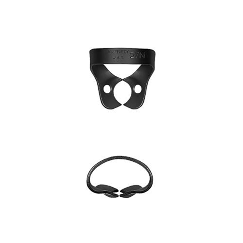 HuFriedyGroup Black Line Rubber Dam Clamp - Premolars - #27N
