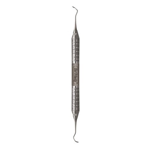 HuFriedyGroup Sickle Scaler - #204SD - Double Ended - #6 Satin Steel Handle