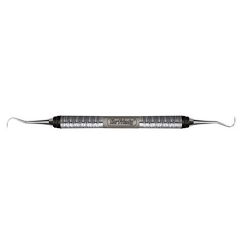 HuFriedyGroup Sickle Scaler - #H6/7 - Double Ended - #7 Satin Steel Colour Handle