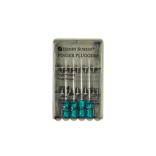 Finger Plugger HENRY SCHEIN 25mm Green Pack of 4