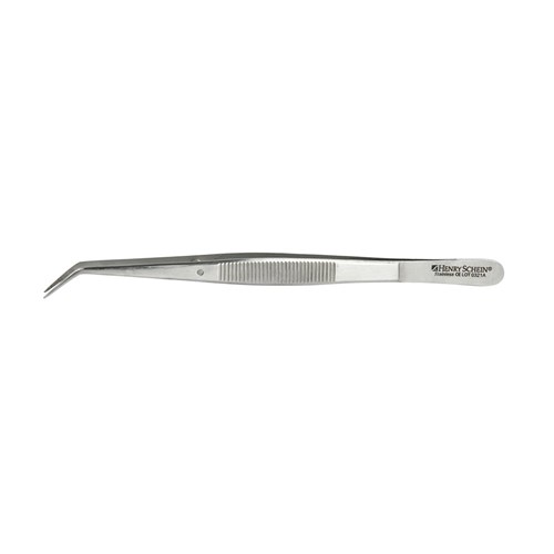 Henry Schein College Tweezers - Serrated Edge - Size 317