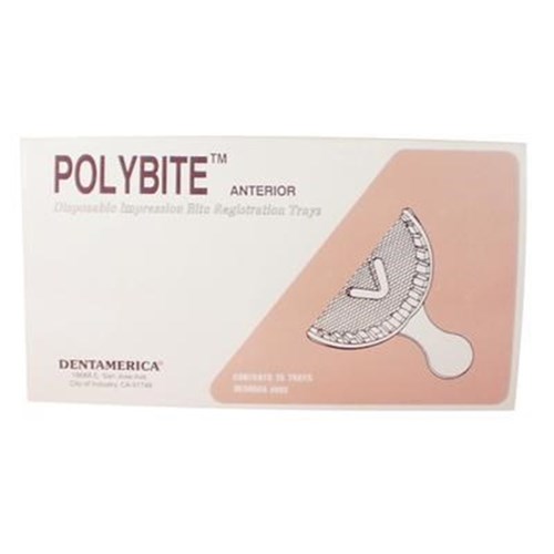 Henry Schein Polybite Disposable Impression Tray - Anterior, 35-Pack