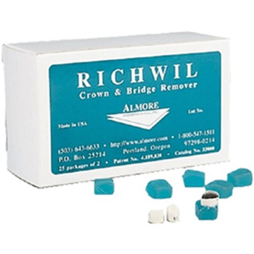 Henry Schein Crown & Bridge Remover - Richwill Almore, 50-Pack