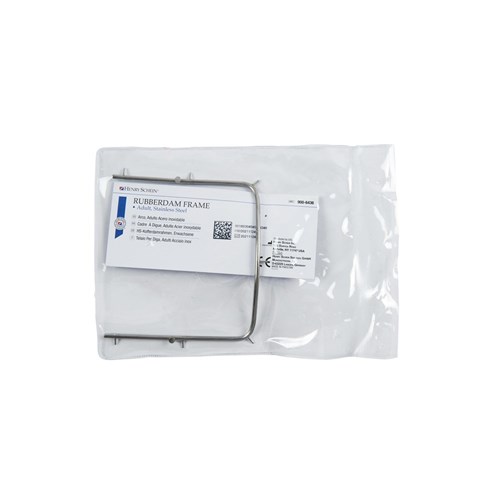 Henry Schein Maxima Rubber Dam Frame - Metal - U shape with 7 Tines - Adult