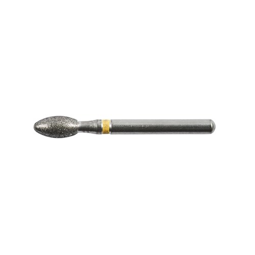 Henry Schein Diamond Bur - 277-023XF - Egg - Sterile - Single Patient - High Speed, Friction Grip (FG), 25-Pack