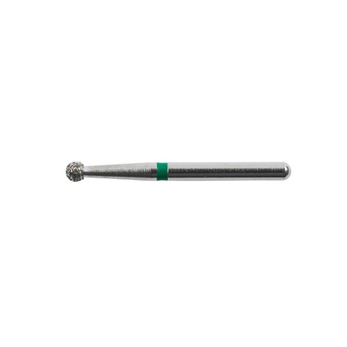 Henry Schein Diamond Bur - 001-016C - Round - Sterile - Single Patient - High Speed, Friction Grip (FG), 25-Pack