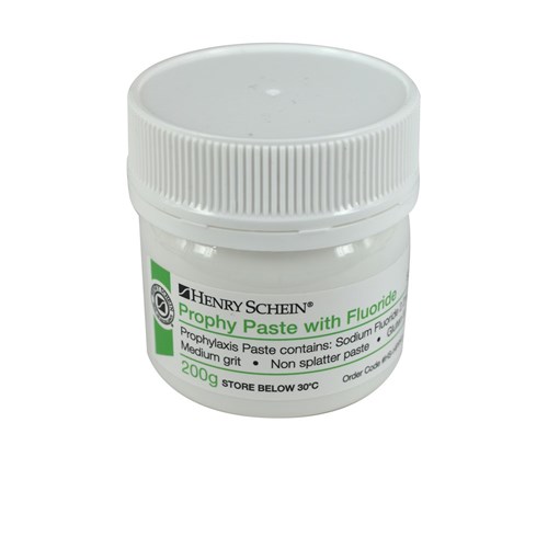 Henry Schein Prophy Paste - Fluoride - Medium - Spearmint - 200g