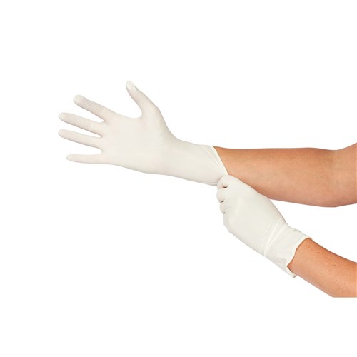 HSD-9770364 - DE Latex Pwd Free Glove Large