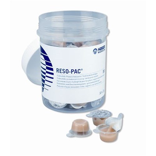Hager Werken Reso Pac - Hydrophilic Wound Protection Paste - 2g Tub, 50-Pack