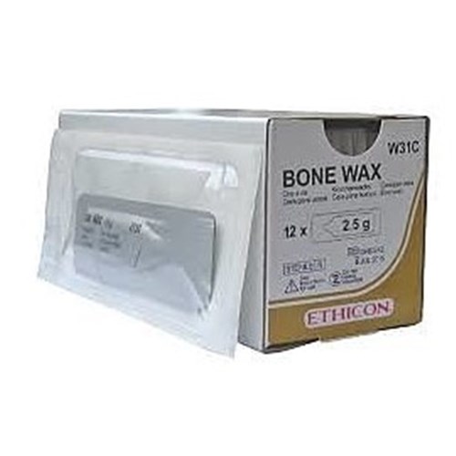Johnson & Johnson Ethicon Bone Wax - 2.5g Tablet, 12-Pack