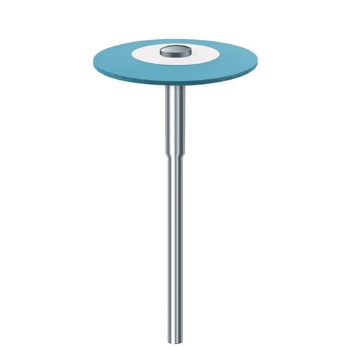 Komet Ceramic Polisher Disc - 94003C - Coarse - Blue - Straight (HP), 1-Pack