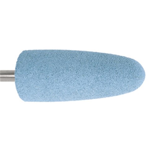Komet Acrylic Polisher - 9489M - Medium - Light Blue - Straight (HP), 10-Pack