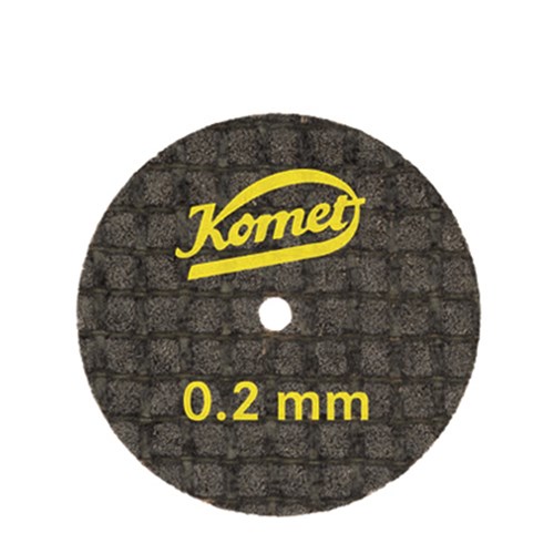 Komet Separating Disc - 0.2x22mm - Fibre Reinforced - Ultra Thin, 10-Pack