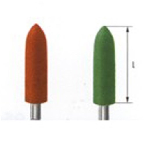 Komet Polisher - 9620-045 - Precious Metal and Alloy - Green - Straight (HP), 10-Pack