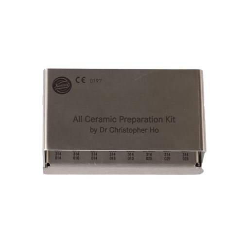 Komet All Ceramic Preparation Kit By Dr Chris Ho Laser marked