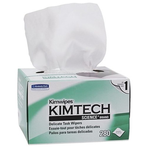 Kimberly-Clark Kimtech Science Kimwipes - 21cm x 11cm - 280 Sheets, 30-Pack