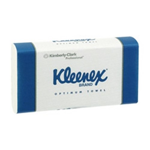 Kimberly-Clark Kleenex Optimum Towel - White - 30.5 x 24cm - 120 sheets per Pack, 20-Pack