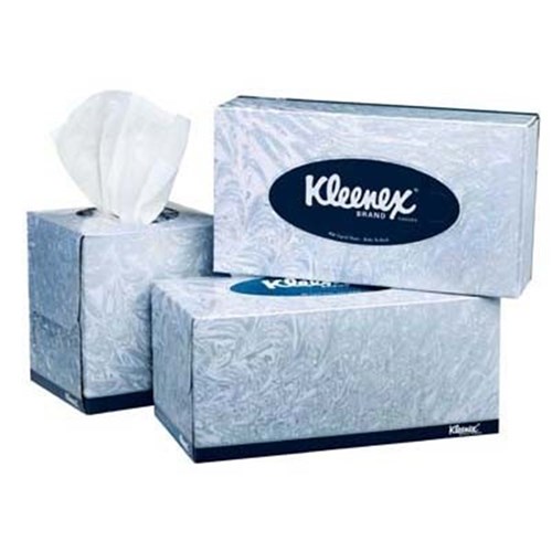 Kimberly-Clark Kleenex Facial Tissue - 2ply - 200 Tissues per Box, 24-Pack