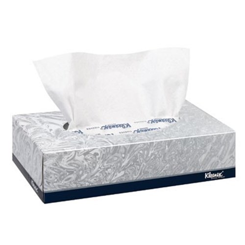 Kimberly-Clark Kleenex Facial Tissue - 2ply - 100 Tissues per Box, 48-Pack