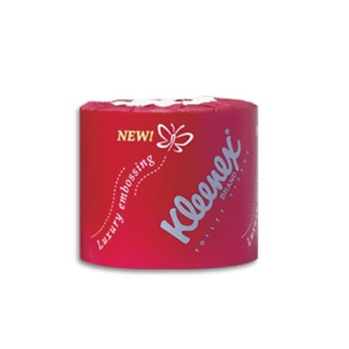 Kimberly-Clark Kleenex Deluxe Toilet Roll - 2ply - 400 sheets, 48-Pack