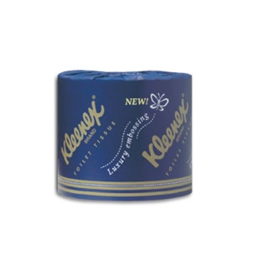 Kimberly-Clark Kleenex Executive Toilet Roll - 2ply - 300 sheets, 48-Pack