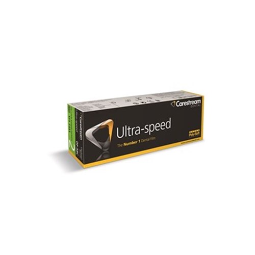 CareStream DF58 - Ultraspeed Periapical Film - #2 - Polysoft D Speed, 150-Pack